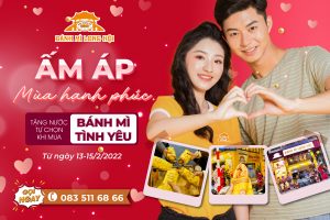 Happy Valentine’s Day- Warm happy season with special promotion “ BUY 1 GET 2”